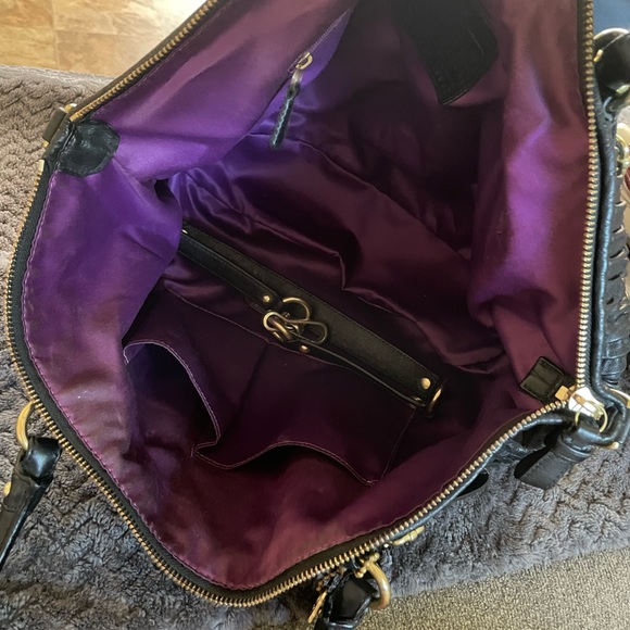 Black coach shoulder bag - Picture 4 of 6